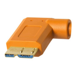 CU61RT15-ORG_Tethertools_Tether Tools cavo USB 3.0 Type-A a Micro-USB maschio ad angolo retto 4.6m arancione