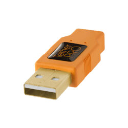 CU8001-ORG_TETHERTOOLS_Tether Tools cavo USB A/Mini-B 8 pin 30cm arancio