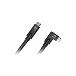 CUC15RT-BLK_TETHERTOOLS_Tether Tools Cavo Pro da USB-C a USB-C ad angolo retto 4,6m nero