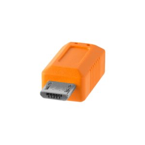 CUC2515-ORG_TETHERTOOLS_Tether Tools TetherPro cavo da USB-C a 2.0 Micro-B 5-Pin 4,6m arancio