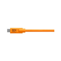 CUC2515-ORG_TETHERTOOLS_Tether Tools TetherPro cavo da USB-C a 2.0 Micro-B 5-Pin 4,6m arancio