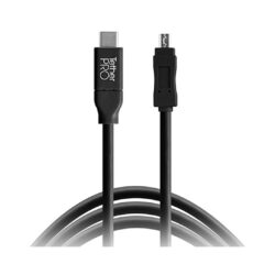 CUC2615-BLK_TETHERTOOLS_Tether Tools TetherPro cavo da USB-C a 2.0 Mini-B 8-Pin 4,6m nero