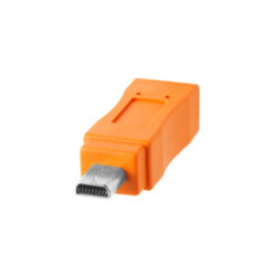 CUC2615-ORG_TETHERTOOLS_Tether Tools TetherPro cavo da USB-C a 2.0 Mini-B 8-Pin 4,6m arancio