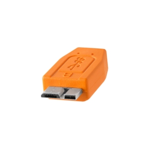 Tether Tools TetherPro cavo da USB-C a 3.0 Micro-B 4,6m arancio