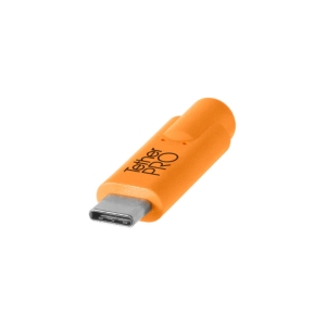 CUC33R15-ORG_TETHERTOOLS_Tether Tools TetherPro cavo da USB-C a 3.0 Micro-B ad angolo retto 4,6m arancio