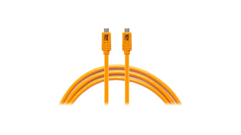 CUCP15-ORG_TETHERTOOLS_Tether Tools TetherPro cavo USB-C per Phase One 4.6m arancio