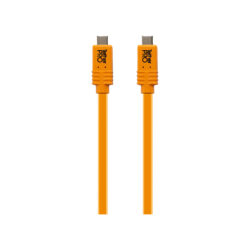 CUCP15-ORG_TETHERTOOLS_Tether Tools TetherPro cavo USB-C per Phase One 4.6m arancio