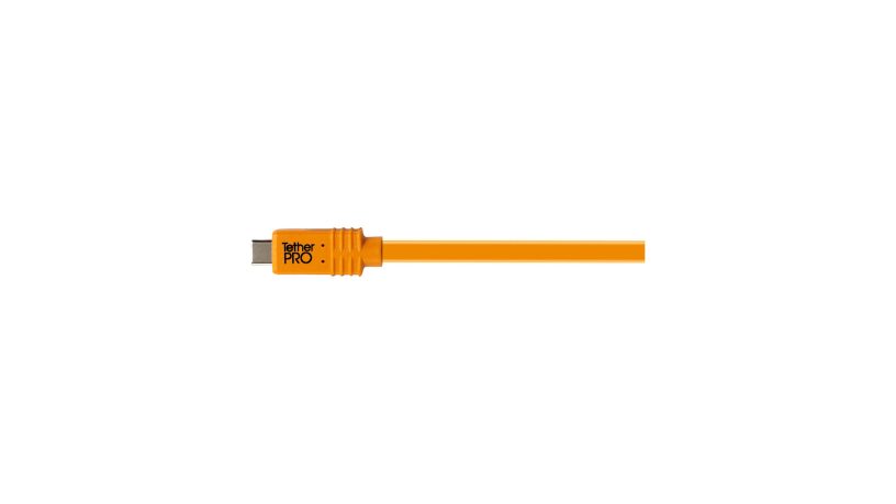 CUCP15-ORG_TETHERTOOLS_Tether Tools TetherPro cavo USB-C per Phase One 4.6m arancio