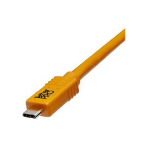 CUCP15-ORG_TETHERTOOLS_Tether Tools TetherPro cavo USB-C per Phase One 4.6m arancio