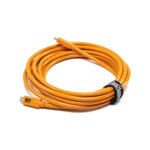 CUCP15-ORG_TETHERTOOLS_Tether Tools TetherPro cavo USB-C per Phase One 4.6m arancio