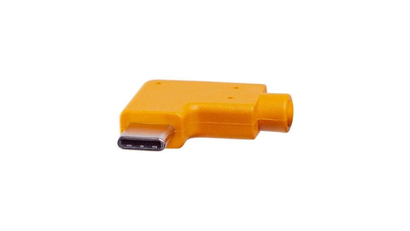 Tether Tools cavo adattatore USB 3.0 a USB-C ad angolo retto 50 cm arancione