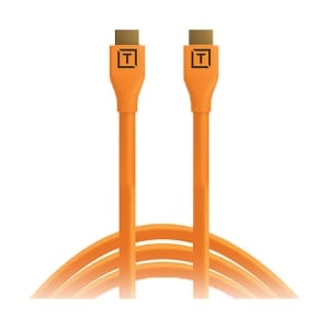 H2A15-ORG_TetherTools_Tether Tools TetherPro cavo HDMI 2.0 a HDMI 2.0 con Ethernet 4.6m arancione