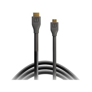 H2C3-BLK_TetherTools_Tether Tools TetherPro cavo Mini HDMI 2.0 a HDMI 2.0 con Ethernet 1m nero