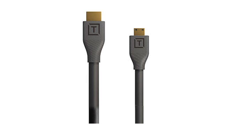 H2C3-BLK_TetherTools_Tether Tools TetherPro cavo Mini HDMI 2.0 a HDMI 2.0 con Ethernet 1m nero