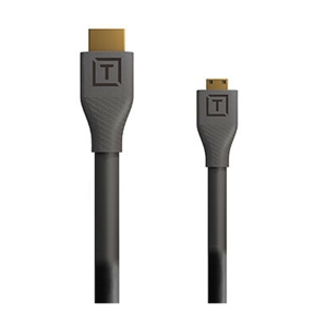 H2D1-BLK_TetherTools_Tether Tools TetherPro cavo Micro HDMI 2.0 a HDMI 2.0 con Ethernet 30cm nero