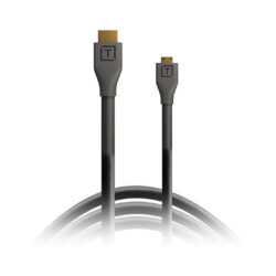 H2D15-BLK_tetherTools_Tether Tools TetherPro cavo Micro HDMI 2.0 a HDMI 2.0 con Ethernet 4.6m nero