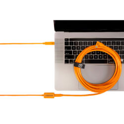 TBPRO3-ORG_tethertools_Tether Tools TetherBoost cavo prolunga Attiva Pro USB-C 4.6m arancione