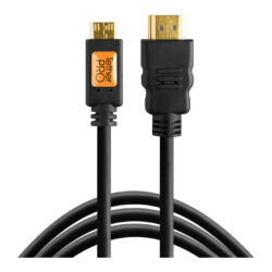 TPHDCA6_TetherTools_Tether Tools TetherPro cavo High-Speed Mini HDMI a HDMI con Ethernet 1.8m nero