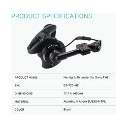 Tilta ES-T20-HE Estensione Impugnatura per Sony FX6 con Cavo a Spirale