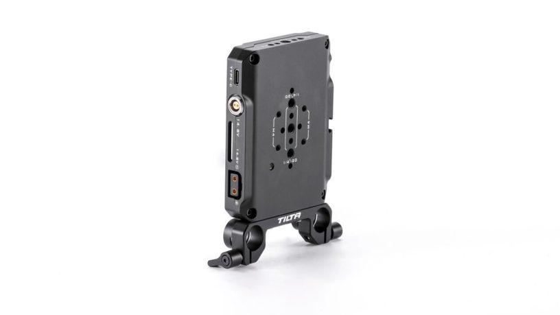 Tilta Mini Piastra Batteria V-Mount Con Ricevitore ARCA Regolabile – Uscite USB-C, P-Tap E Lemo, Per Fotocamere Mirrorless