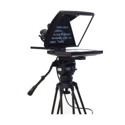 Teleprompter TVPrompt Light LE15M-HB1 ad alta luminosità HB 1000nit con monitor auto-reverse da 15'' per fotocamere medio-piccole