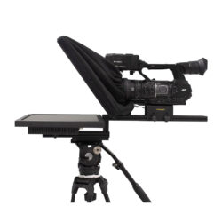 Teleprompter TVPrompt Light LE17M a luminosità standard con monitor auto-reverse da 17'' per fotocamere medio-piccole