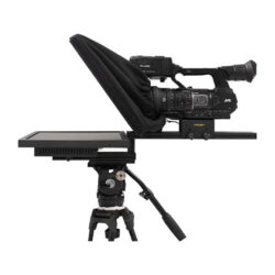Teleprompter TVPrompt Light LE22M a luminosità standard con monitor auto-reverse da 22'' per fotocamere medio-piccole