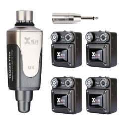U4R4_Xvive_Xvive U4R4 Sistema IN-EAR monitor wireless digitale con 4 ricevitori