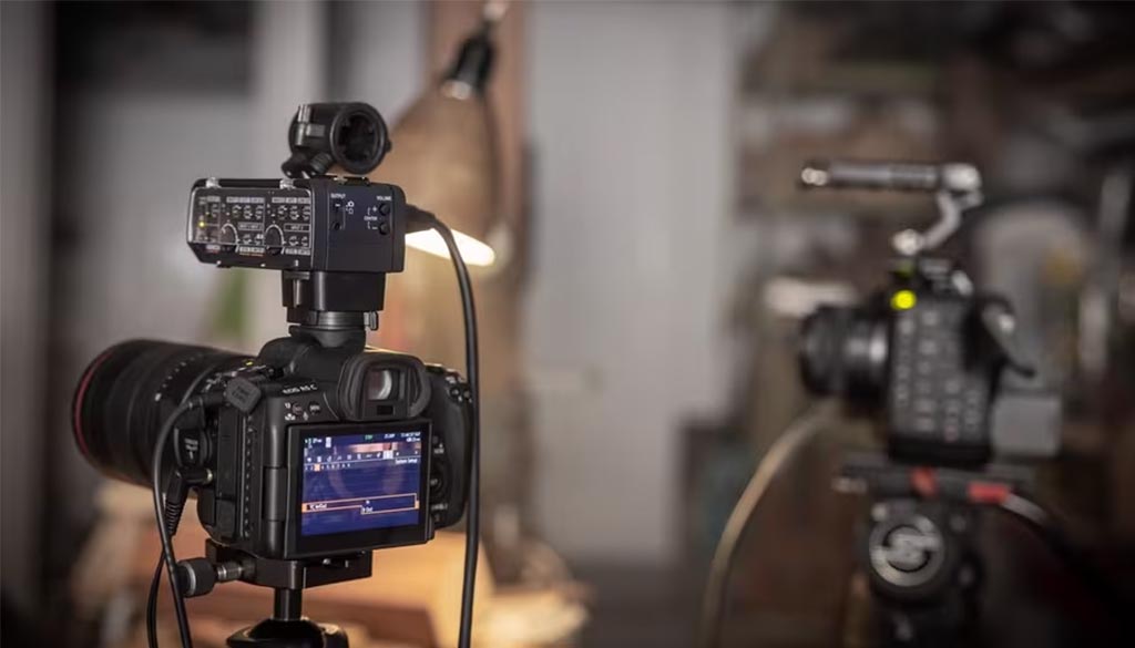 Kit PTZ Zanus Paulinho + RoboStick + Canon EOS R5 C – Sistema Pan Tilt Robotizzato
