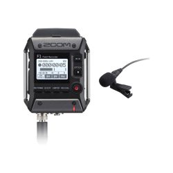 F1LP_Zoom_Registratore portatile Zoom F1-LP a 2 canali con microfono lavalier