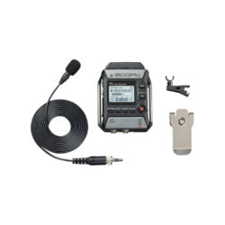 F1LP_Zoom_Registratore portatile Zoom F1-LP a 2 canali con microfono lavalier