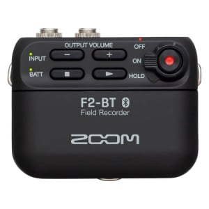 Registratore portatile bluetooth Zoom F2-BT ultracompatto con microfono lavalier
