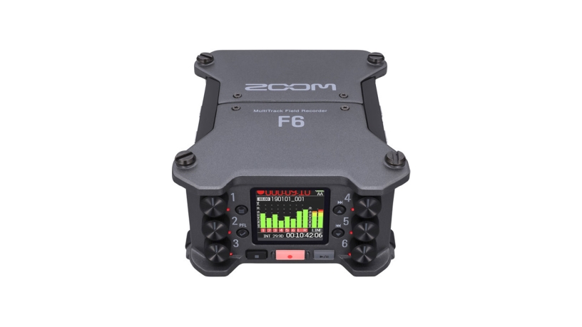 F6_Zoom_Registratore multitraccia on-camera Zoom F6 a 6 canali e 14 tracce