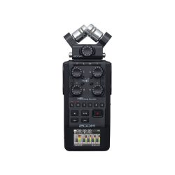 H6BLK_Zoom_Registratore audio portatile Zoom H6 a 6 canali e 6 tracce