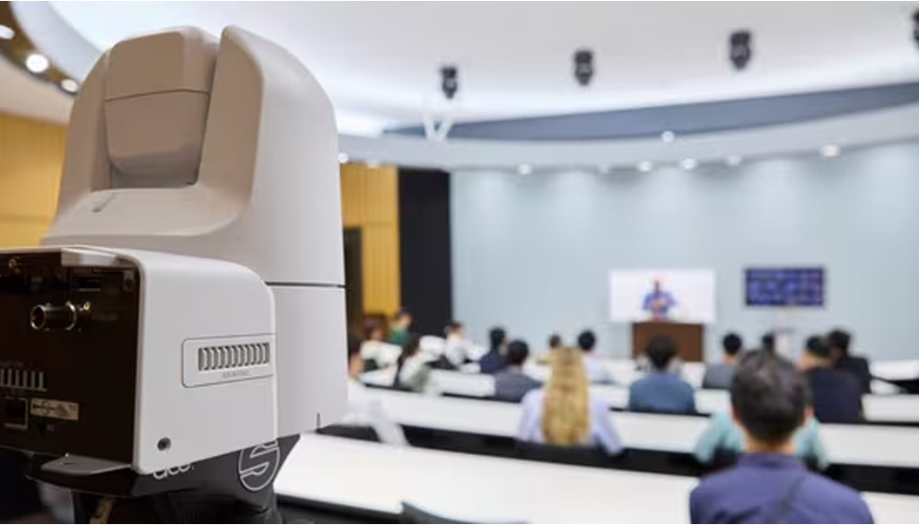 Canon CR-N350 PTZ con sensore CMOS da 1/2,3 4K UHD Telecamera con Auto Tracking 7