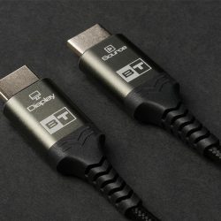 BrowdyTech A403 Cavo HDMI in fibra ottica da 10 m Nero