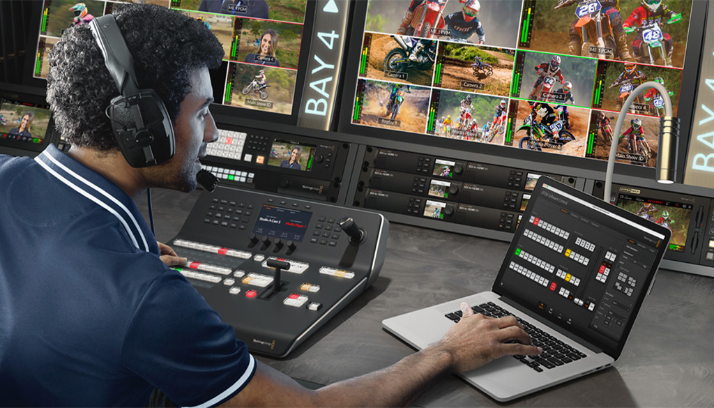 Blackmagic ATEM 4 M E Constellation 4K Plus Switcher Per La Produzione Dal Vivo 05