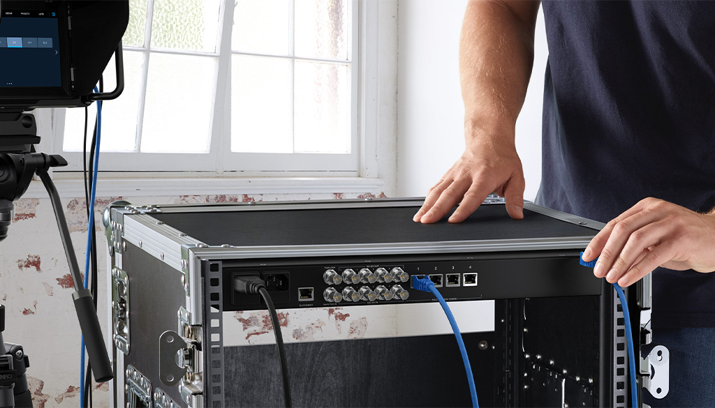 Blackmagic 2110 IP Convertitore da SDI a HDMI 12G – convertitore video
