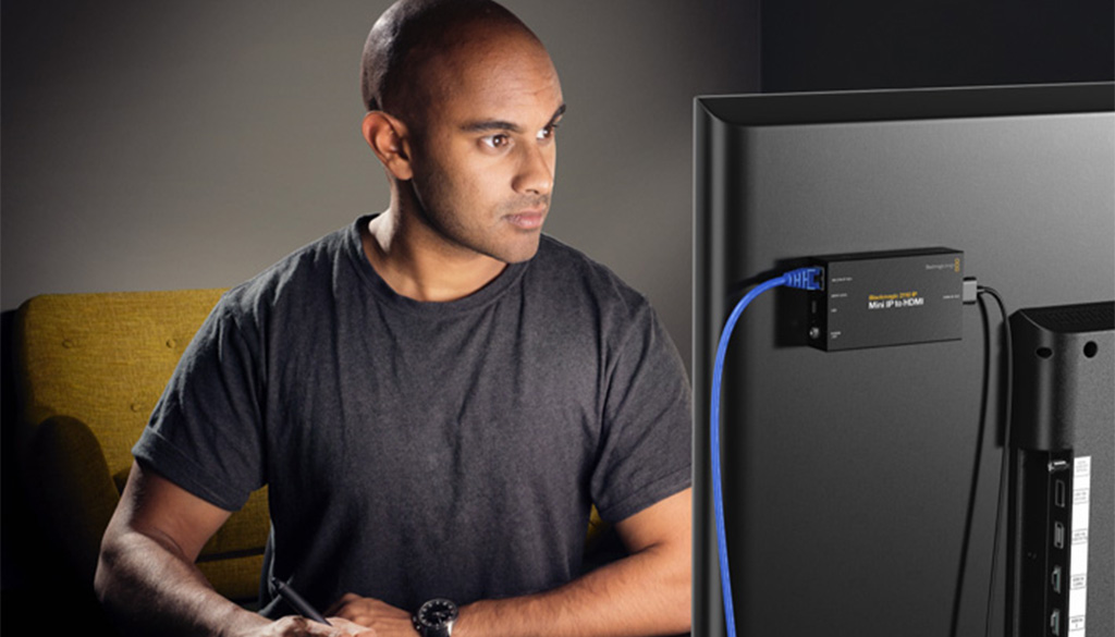 Blackmagic 2110 IP Convertitore da SDI a HDMI 12G – convertitore video