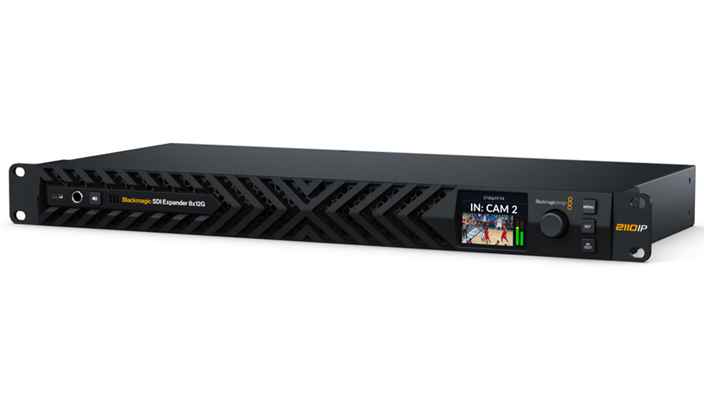 Blackmagic SDI Expander 8x12G Convertitore IP bidirezionale SMPTE 1U 2110