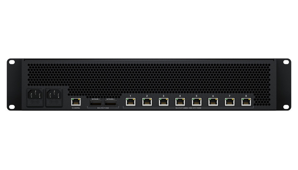 Blackmagic StudioBridge 10G PWR Ponte Video 2 RU IP visual 3