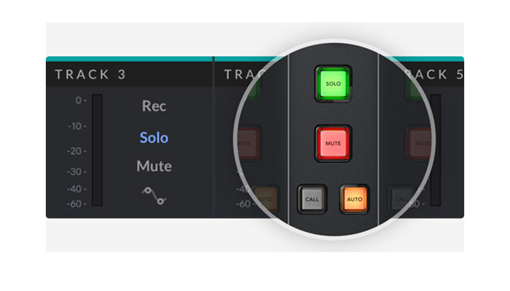 Blackmagic Fairlight Console Channel Fader Superficie di controllo modulare visual 3