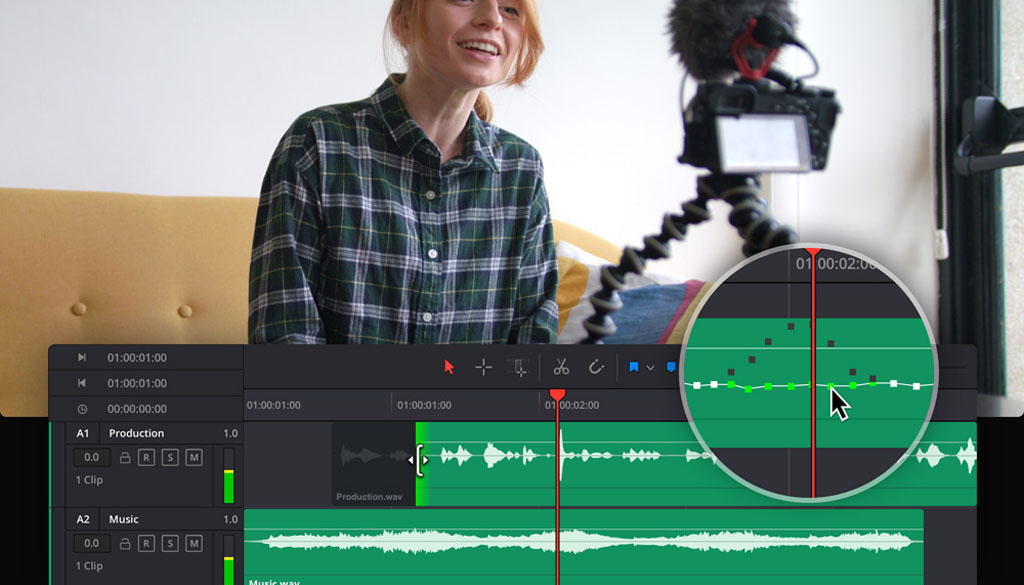 Blackmagic Fairlight Console Audio Editor Dashboard for Audio Editing 3