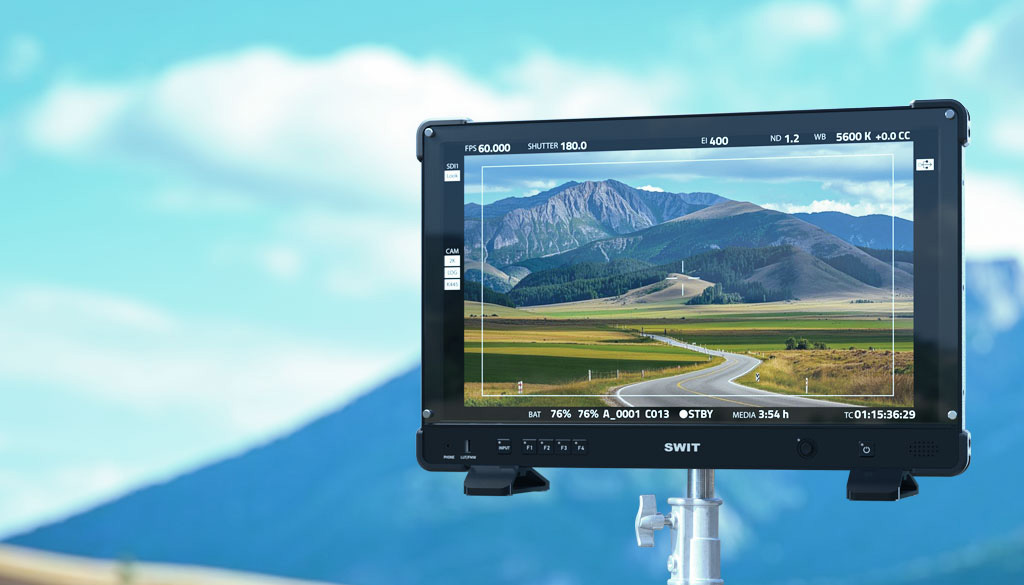 SWIT K21 Monitor da campo FHD da 21.5 con 1500 nit con custodia