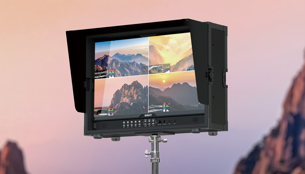 Monitor Swit FM-U245HDR 4K 1000nit 4x12G-SDI HDR Produzione sul campo da 23.8″